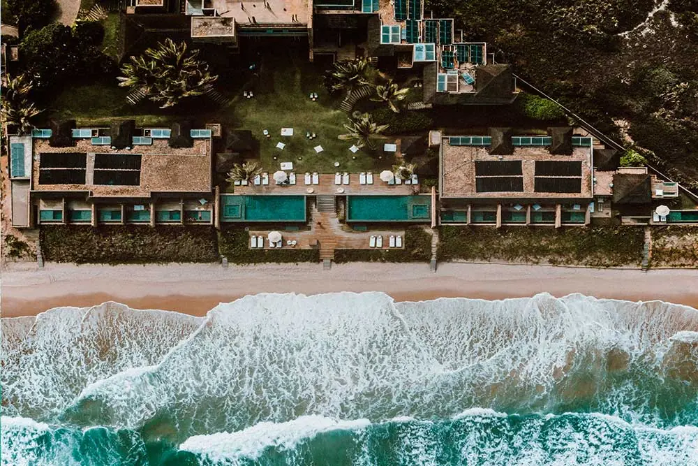 Kenoa Exclusive Beach Spa & Resort, лучший пляжный отель Бразилии с частным пляжем