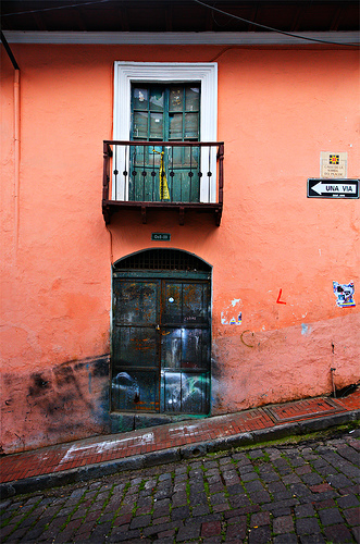 На фото: на улицах Эквадора