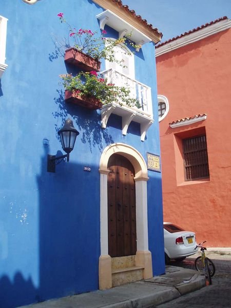 На фото: город Картахена в Колумбии