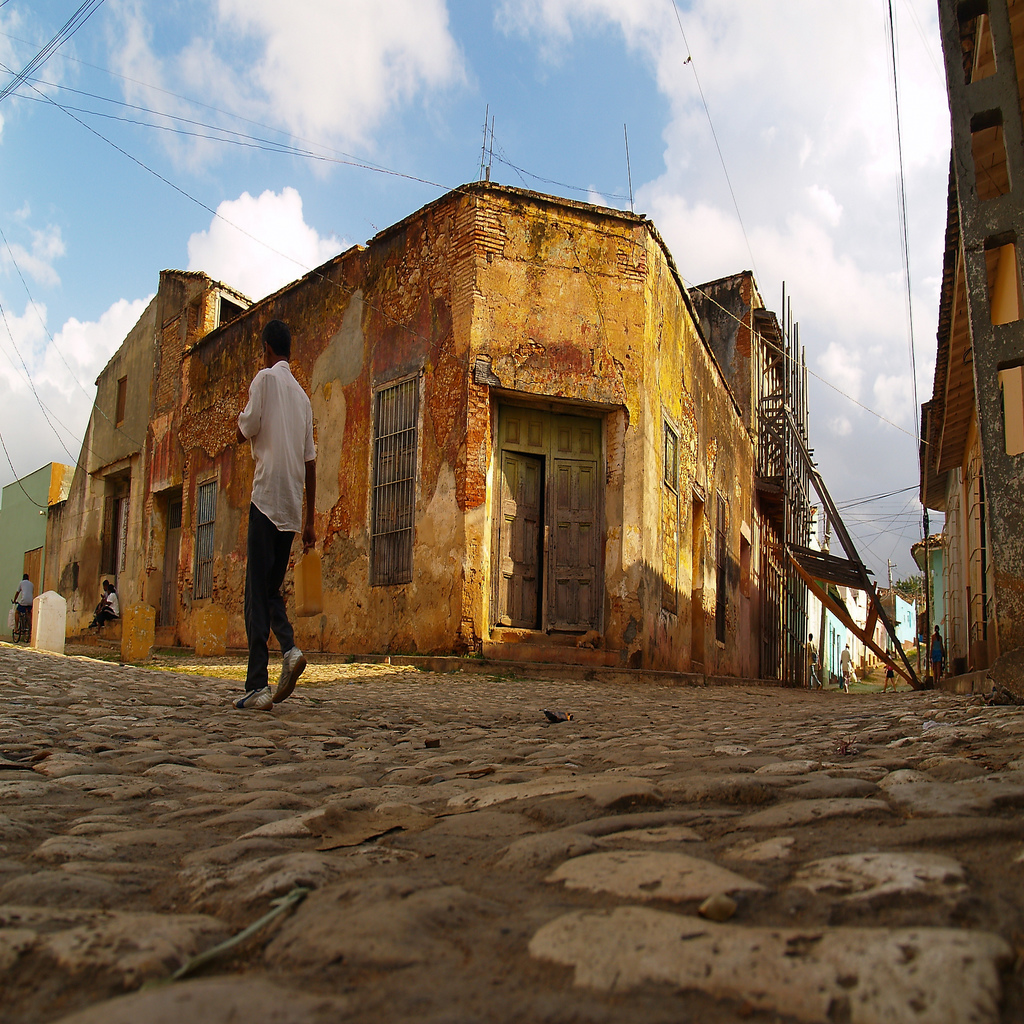 На фото: кубинский город Тринидад