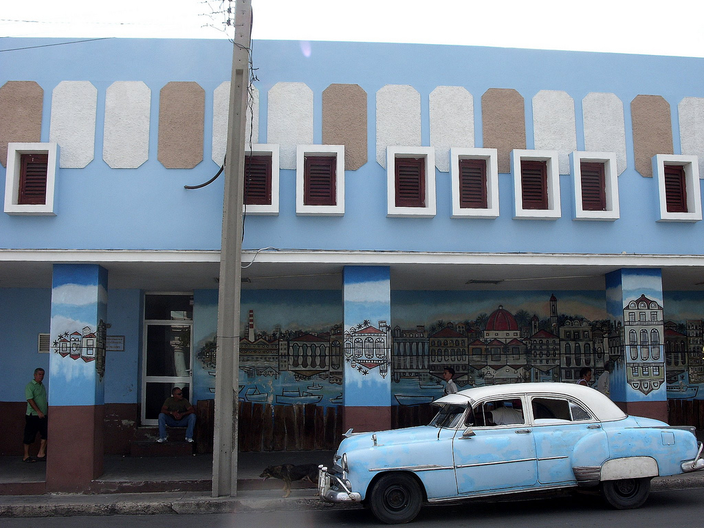 На фото: город Сьенфуэгос на острове Куба