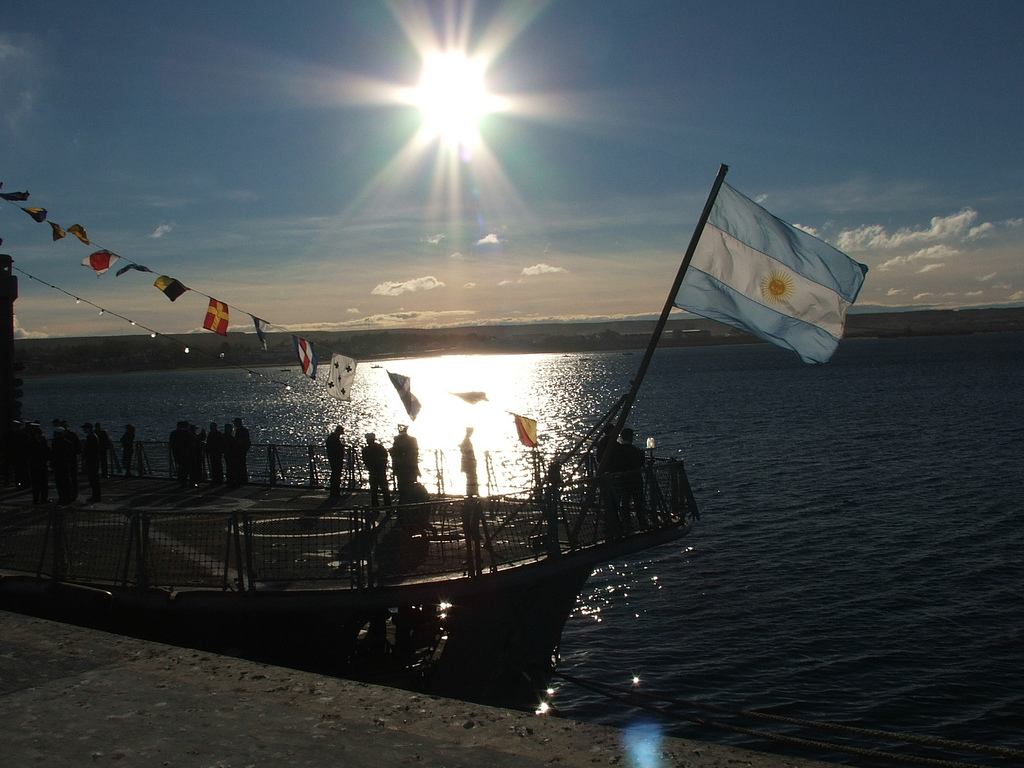 На фото: Пуэрто-Мадрин в Аргентине