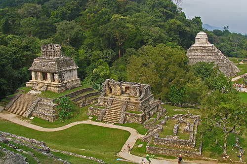 На фото: город Паленке, Мексика