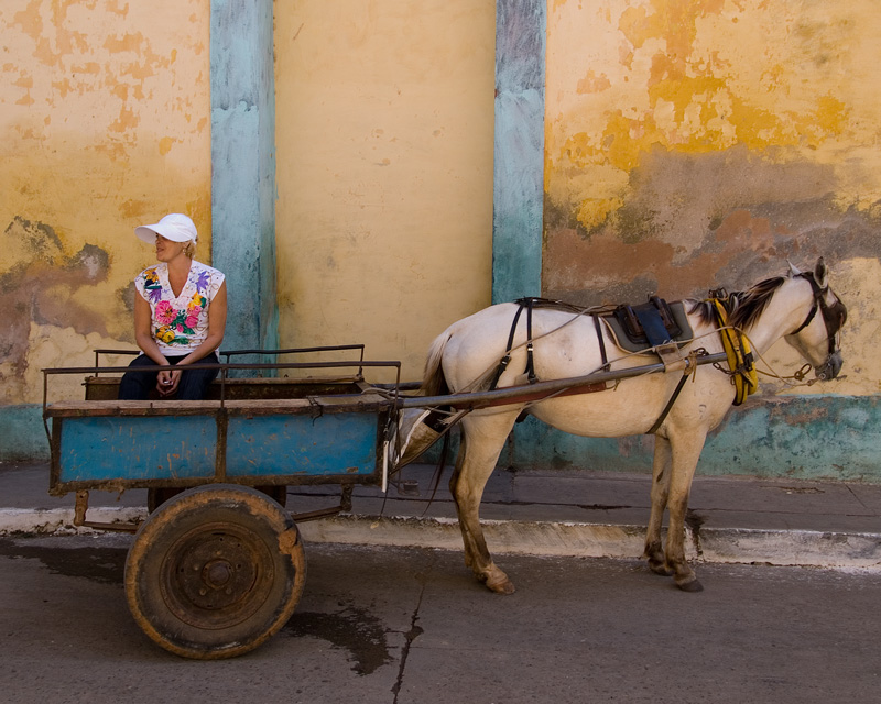 На фото: кубинский город Тринидад