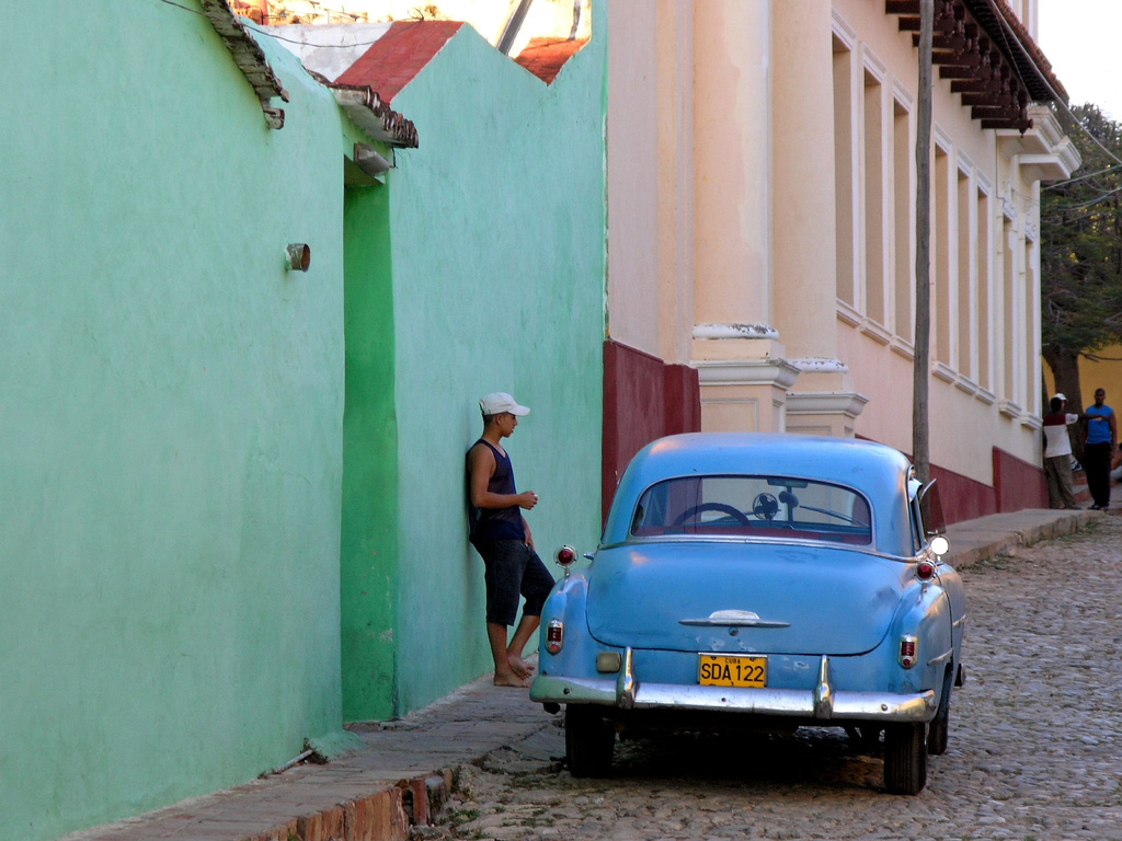 На фото: кубинский город Тринидад
