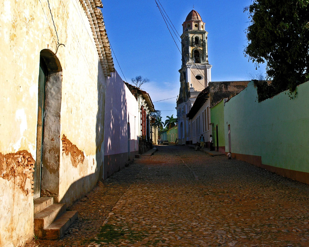 На фото: кубинский город Тринидад