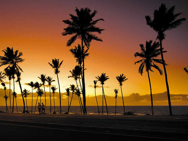 На фото: бразильский курорт Коста ду Сауипе