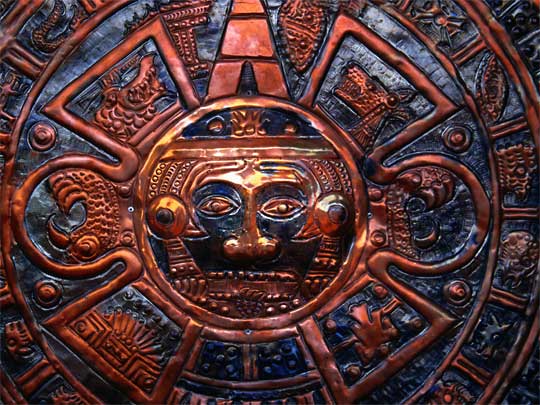 На фото: столица, город Мехико Сити в Мексике