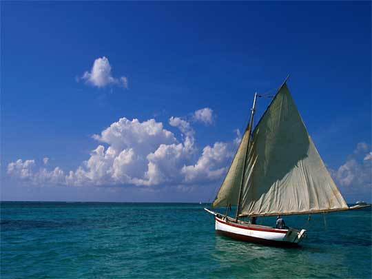 На фото: остров Амбергрис-Кайе, Белиз 