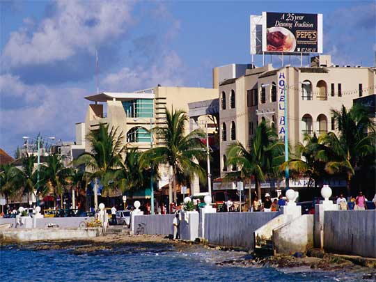 На фото: остров Косумель в Мексике