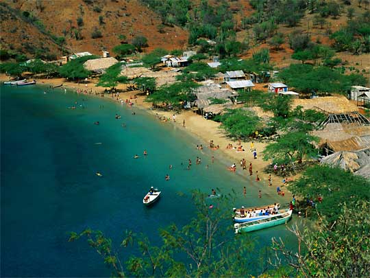 На фото: курорт Санта-Марта в Колумбии