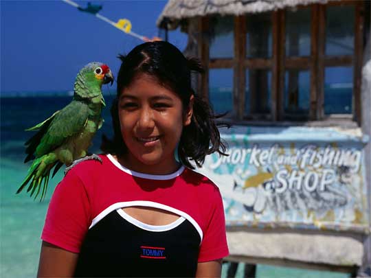 На фото: курорт Канкун в Мексике