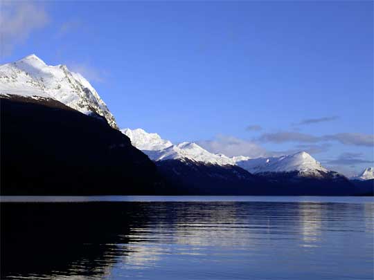 На фото: город Ушуайя в Патагонии, Аргентина