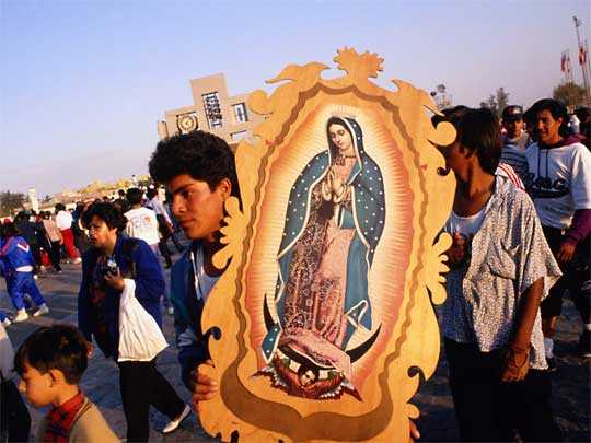 На фото: столица, город Мехико Сити в Мексике