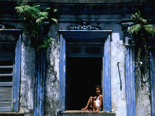 На фото: город Сальвадор де Баия в бразилии