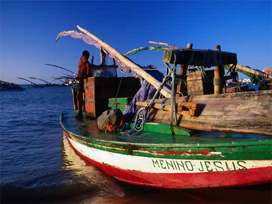 На фото: морской курорт Флорианополис в Бразилии