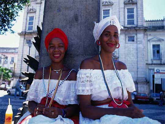 На фото: город Сальвадор де Баия в бразилии