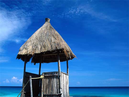 На фото: курорт Канкун в Мексике