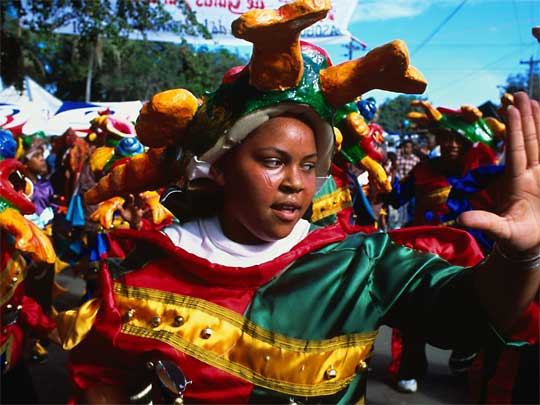 На фото: праздник в Доминикане