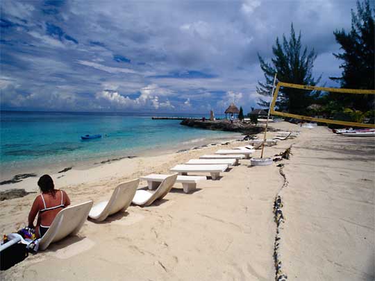 На фото: остров Косумель в Мексике