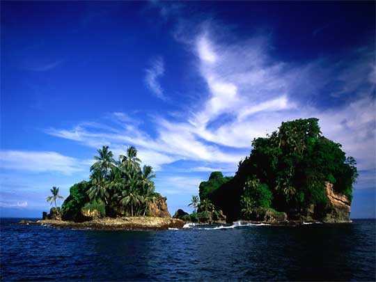 На фото: архипелаг Бокас дель Торо в Панаме