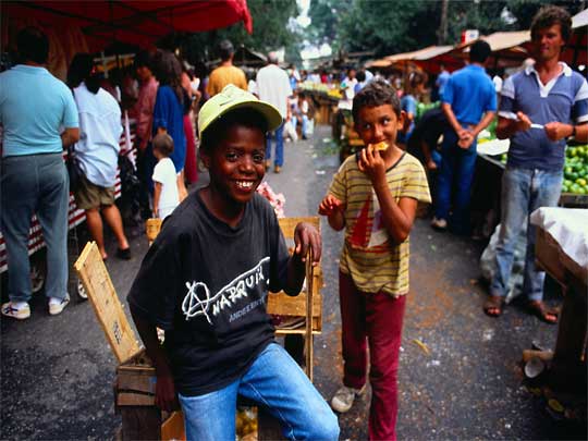 На фото: город Сан-Паулу в Бразилии