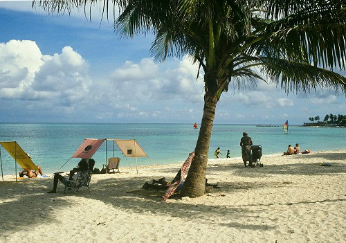 На фото: остров Сан-Андрес-и-Провиденсия в Колумбии