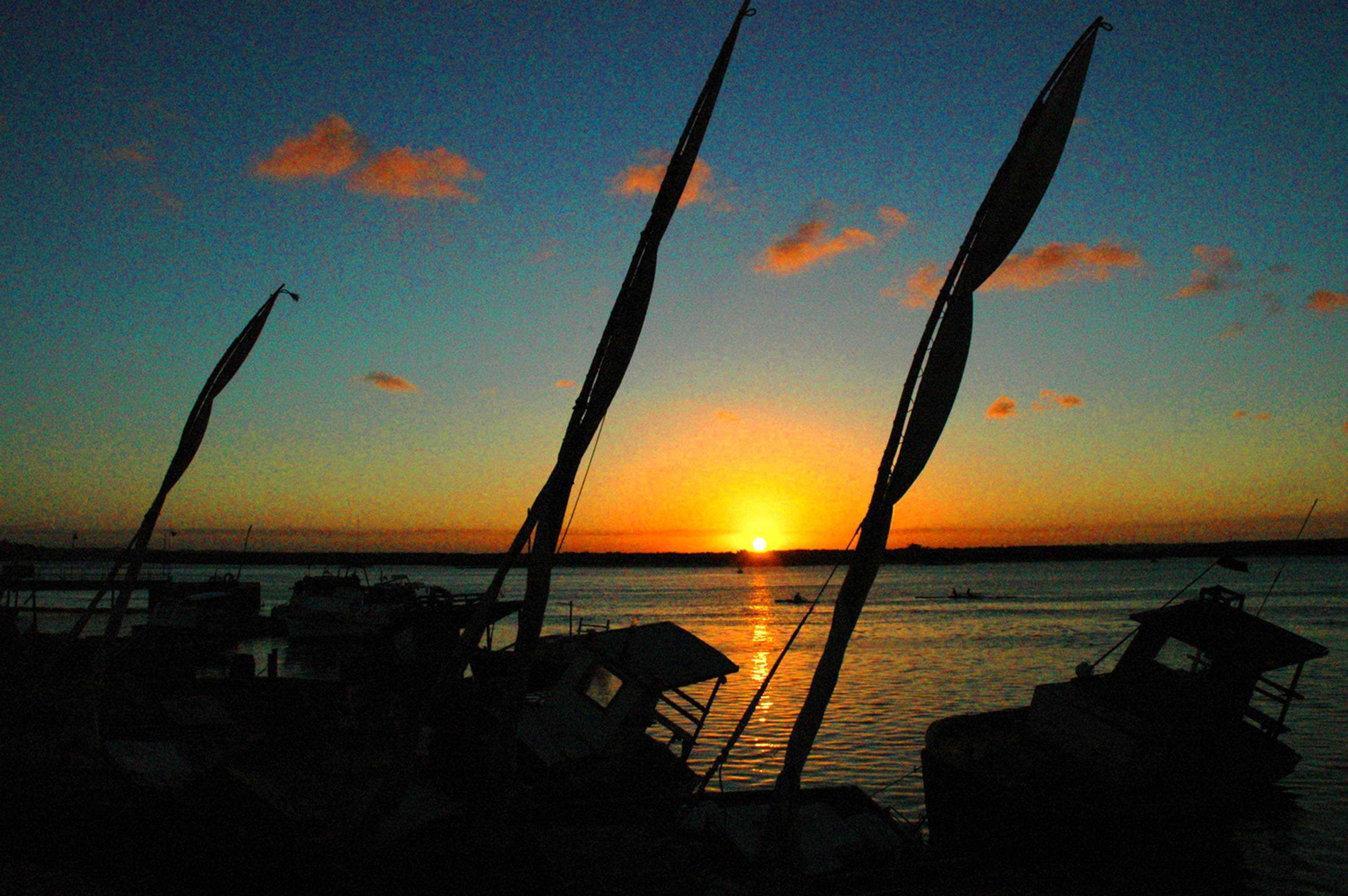 На фото: морской курорт город Натал в Бразилии