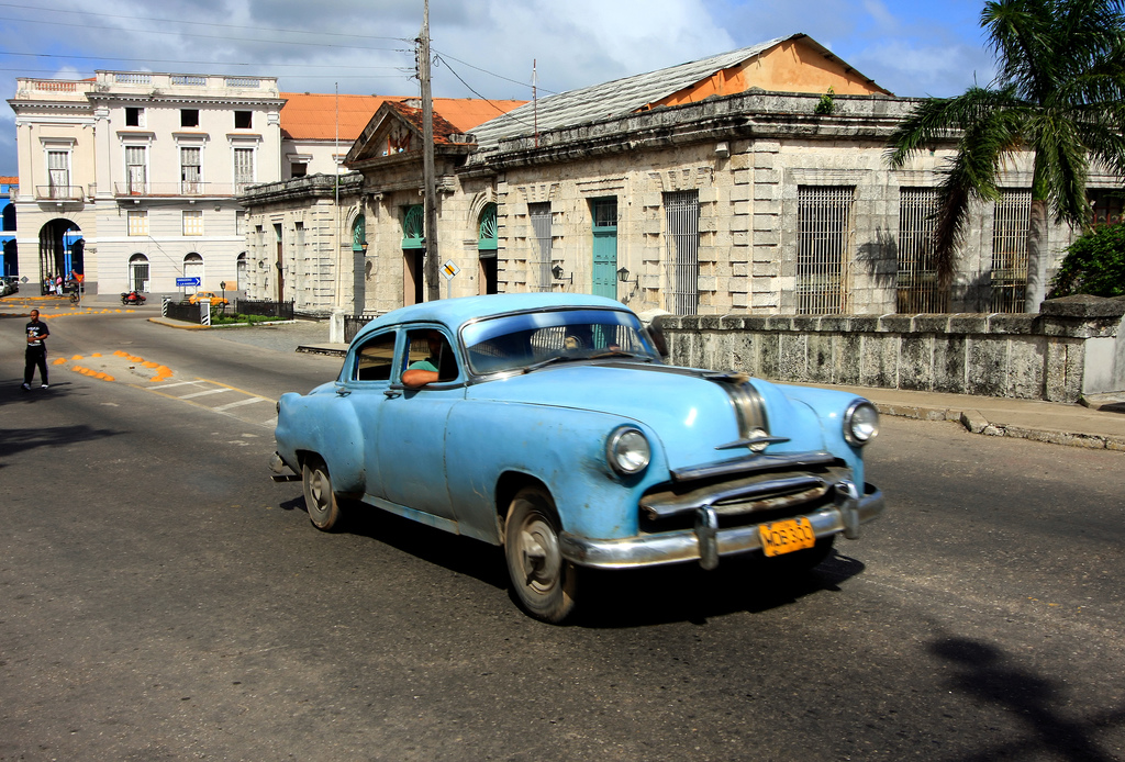 На фото: в городе Матансас на острове Куба
