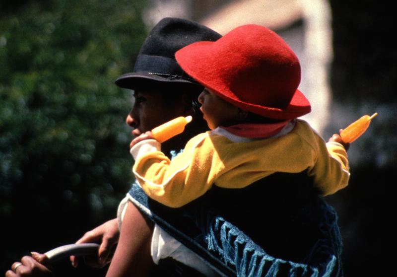 На фото: коренные жители Эквадора