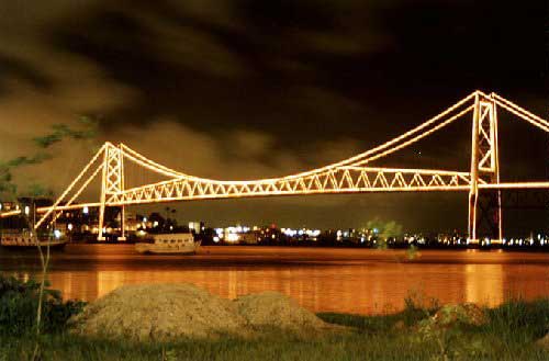 На фото: морской курорт Флорианополис в Бразилии