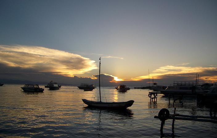 На фото: Солнечный остров в Боливии