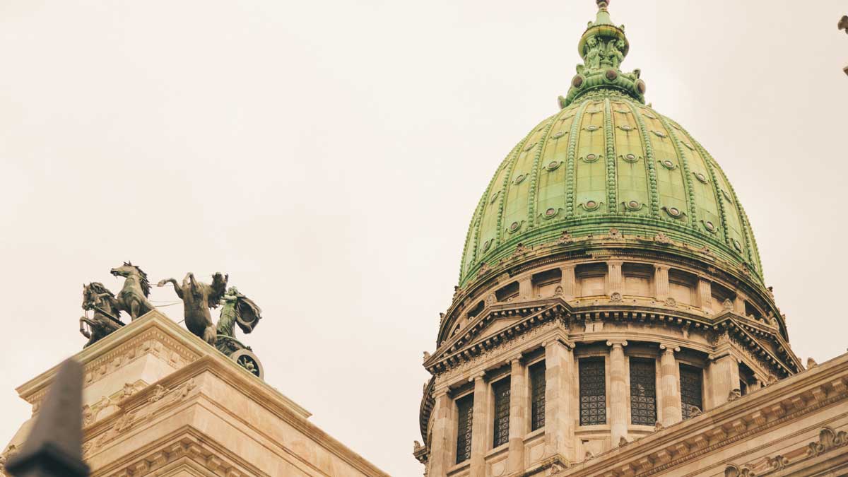 На фото: столица Буэнос-Айрес, Аргентина