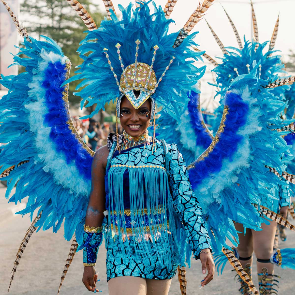 на фото: Карнавал в Рио-де-Жанейро в Бразилии