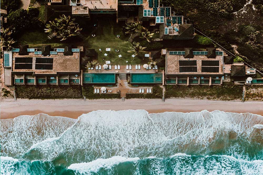 Kenoa Exclusive Beach Spa & Resort, лучший пляжный отель Бразилии с частным пляжем