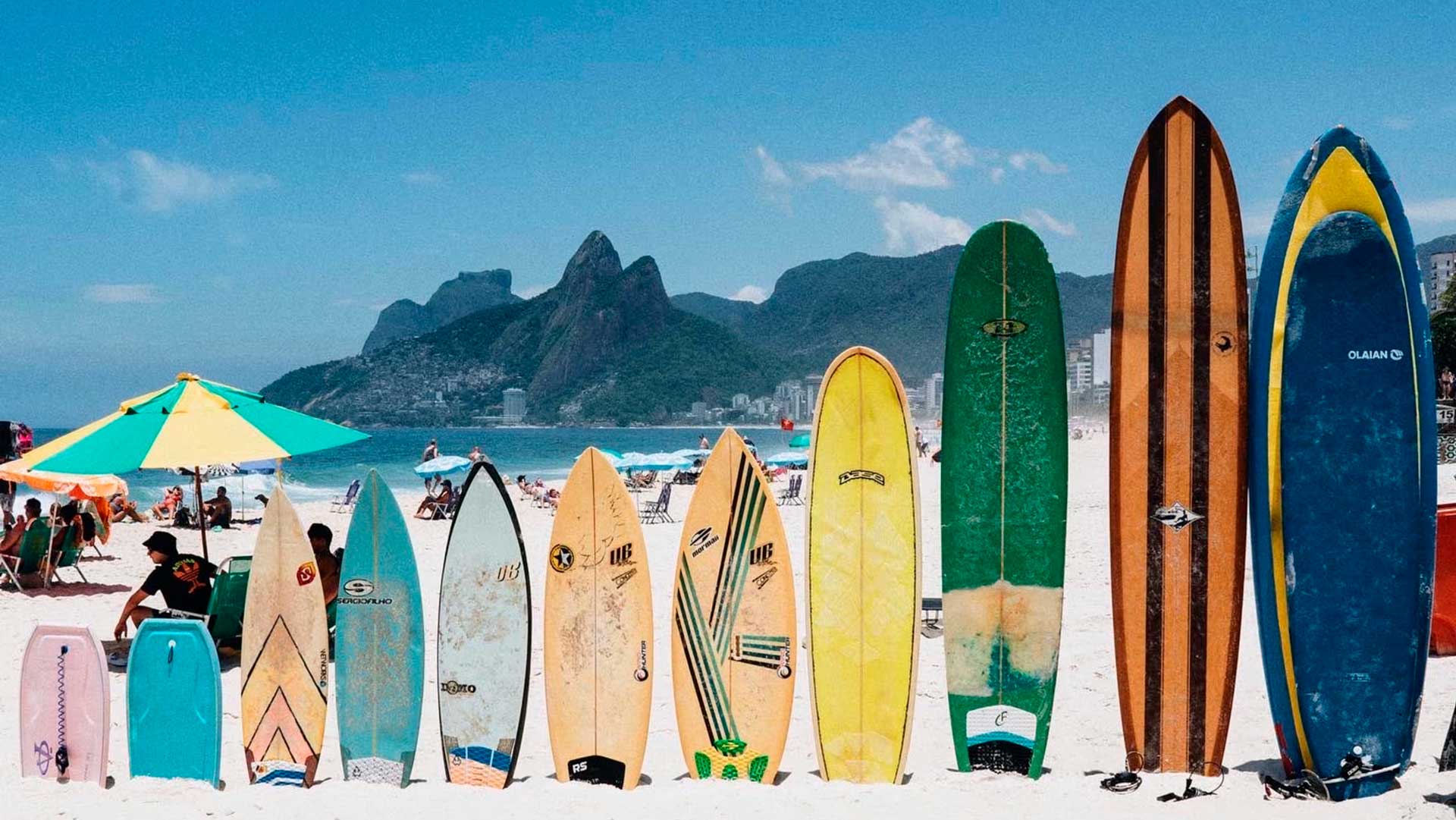 На фото: лучшие пляжи Рио-де-Жанейро, Бразилия