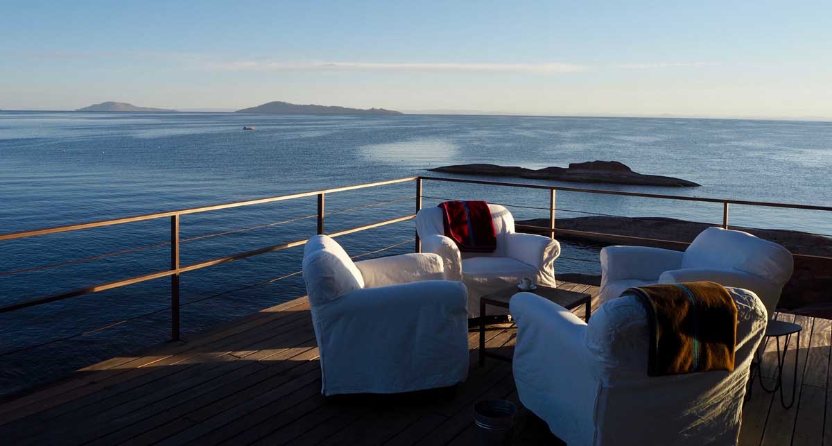 Лодж Titikaka Hotel на озере Титикака в Перу и плавучие острова Урос